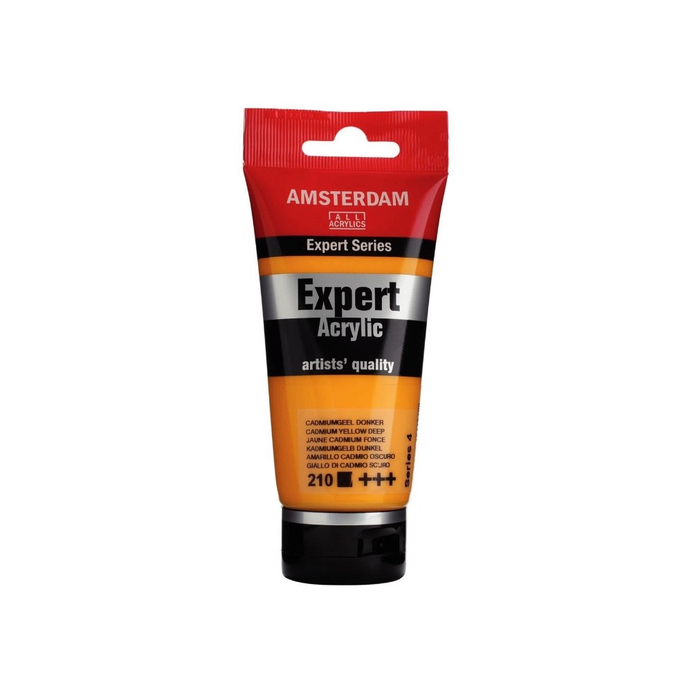 Farba akrylowa Expert - Amsterdam - 210, Cadmium Yellow Deep, 75 ml