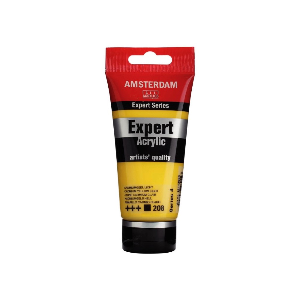Expert acrylic paint - Amsterdam - 208, Cadmium Yellow Light, 75 ml