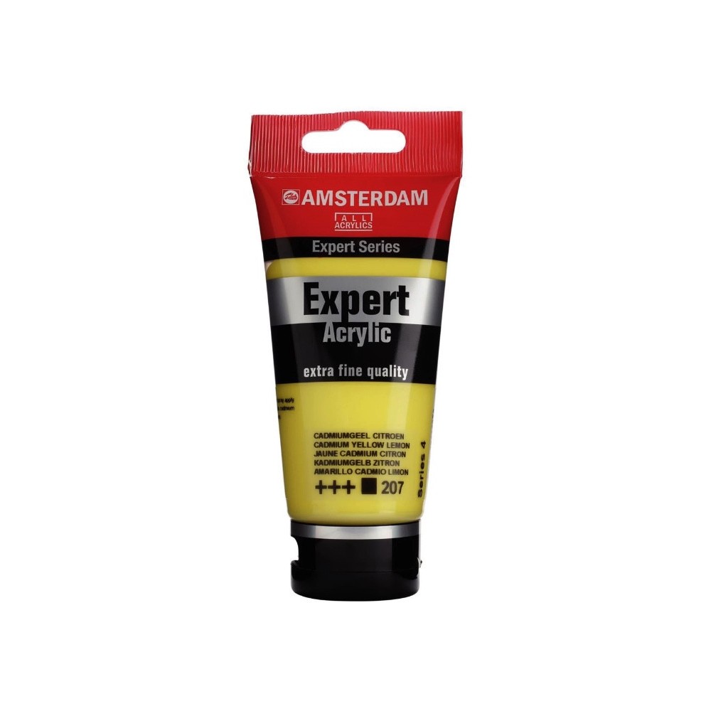 Farba akrylowa Expert - Amsterdam - 207, Cadmium Yellow Lemon, 75 ml