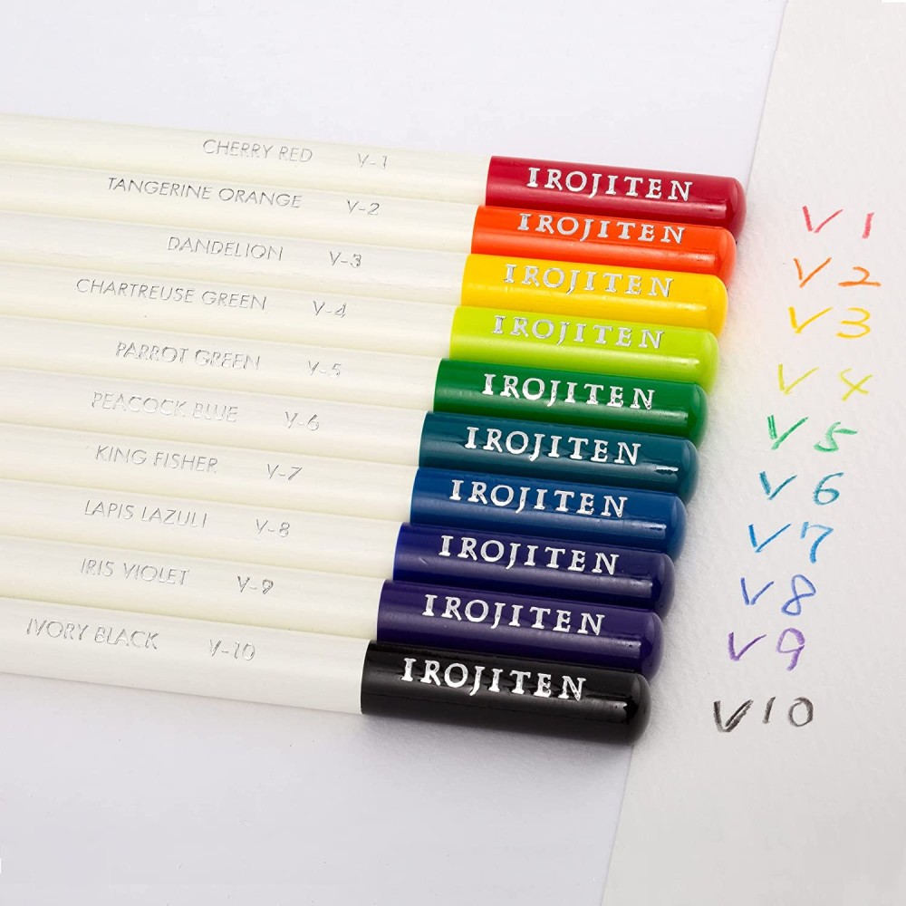 Zestaw kredek ołówkowych Irojiten, Vol. 2 - Tombow - 10 szt.
