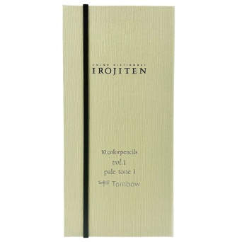 Set of color pencils Irojiten Vol. 1 - Tombow - 10 pcs.
