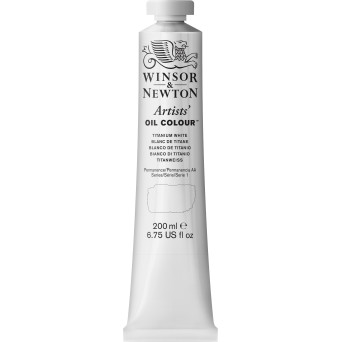 Farba olejna Artists' Oil Colour - Winsor & Newton - Titanium White 200 ml