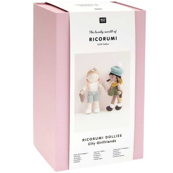 Set of Ricorumi Dollies DK cotton yarn - Rico Design - City Girlfriends