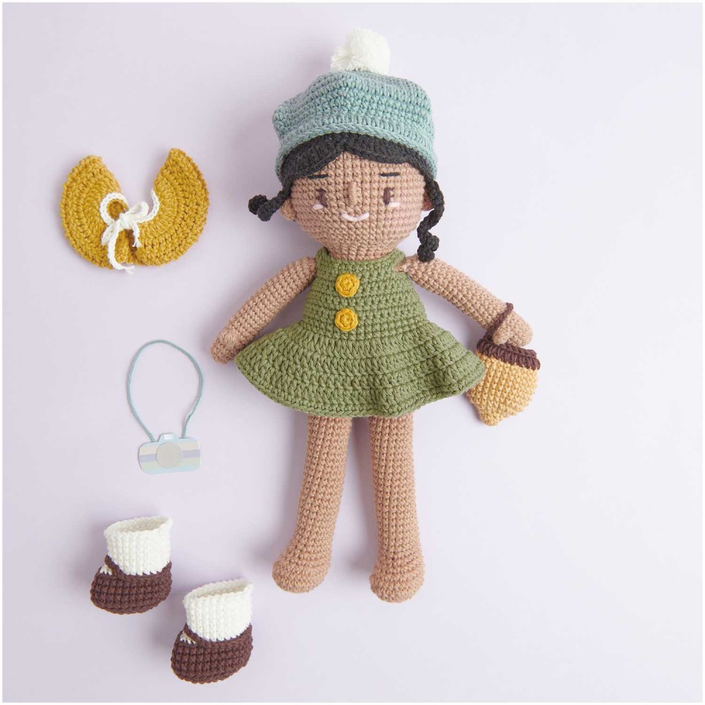 Zestaw do szydełkowania Ricorumi Dollies - Rico Design - City Girlfriends