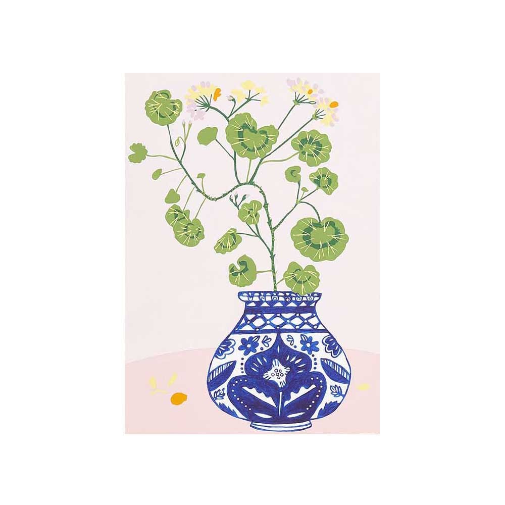 Set for painting by numbers - Rico Design - Geranium
