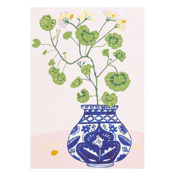 Zestaw do malowania po numerach - Rico Design - Geranium