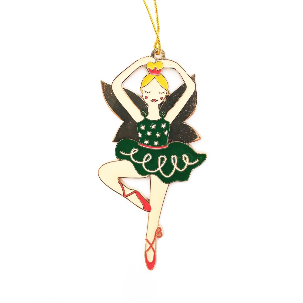 Hanging decoration, Ballerina - 5 x 10 cm