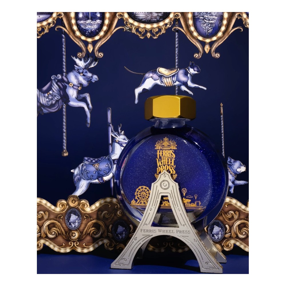 Calligraphy ink - Ferris Wheel Press - Crystal Blue Legacy, 38 ml