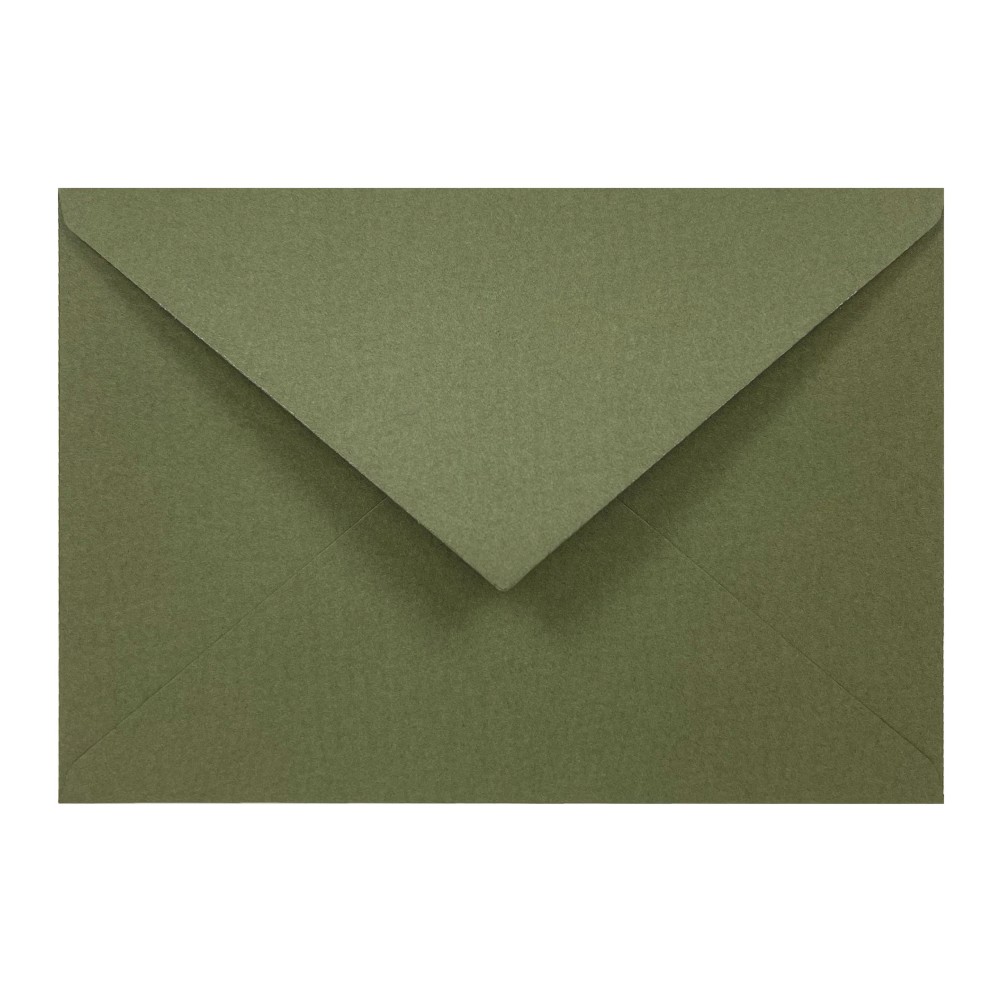 Koperta Tintoretto Ceylon 140g - C6, Wasabi, oliwkowa