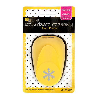 Dziurkacz ozdobny Śnieżynka - DpCraft - 3,7 cm