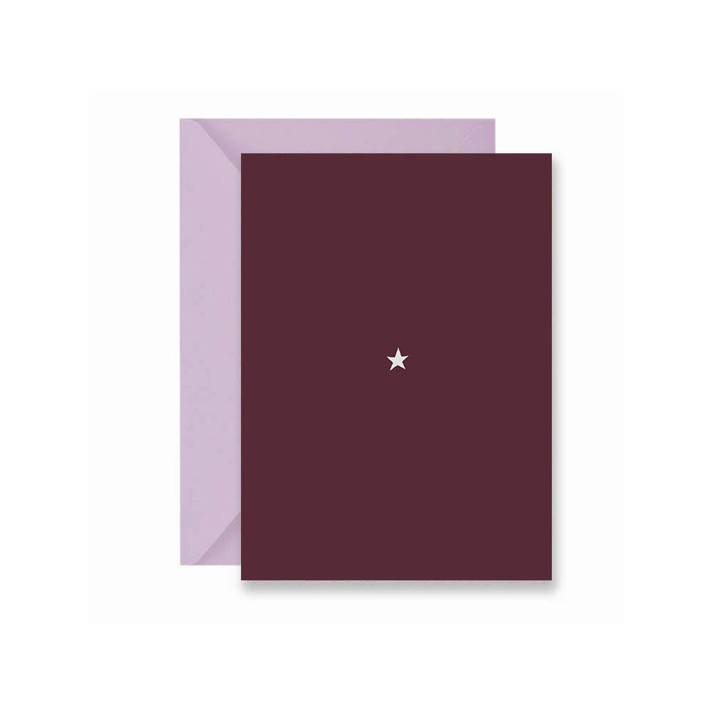 Greeting card - Muska - Cherry Star, A6