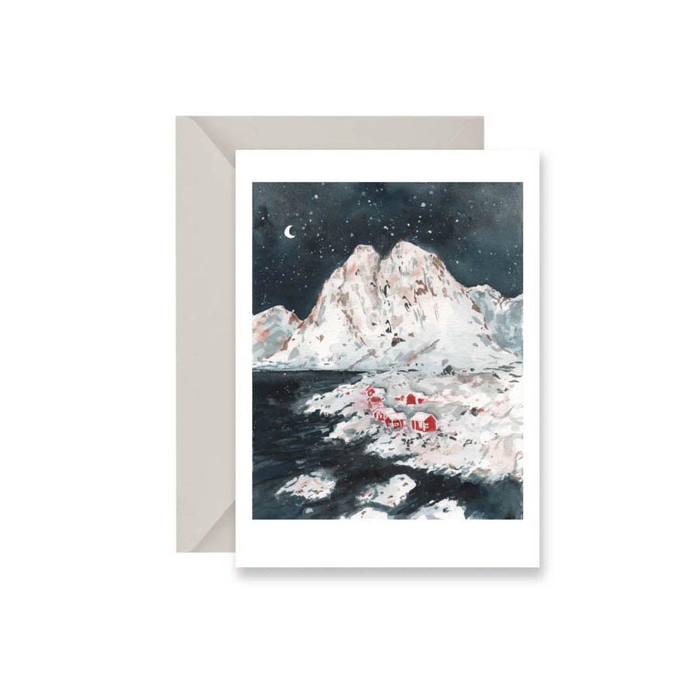 Greeting card - Muska - Lofots, A6