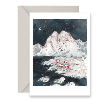Greeting card - Muska - Lofots, A6