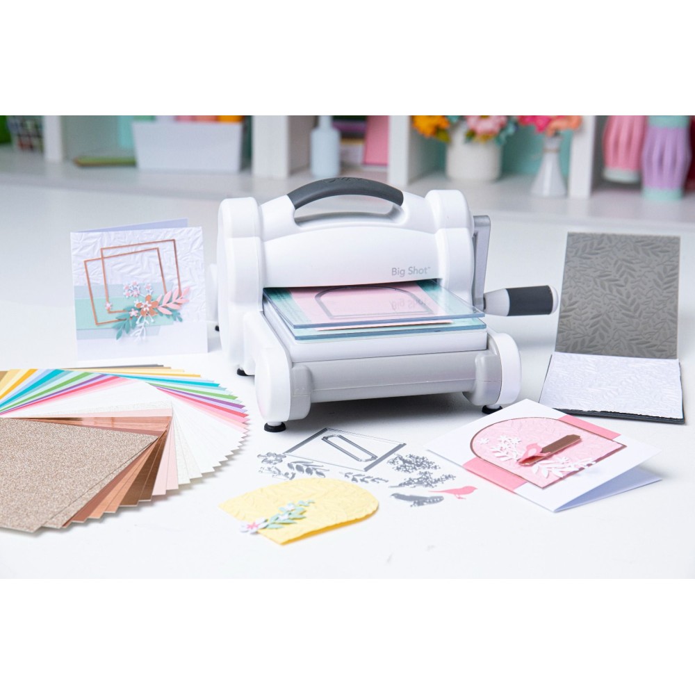 Sizzix Big Shot Starter Kit A5 - White & Gray