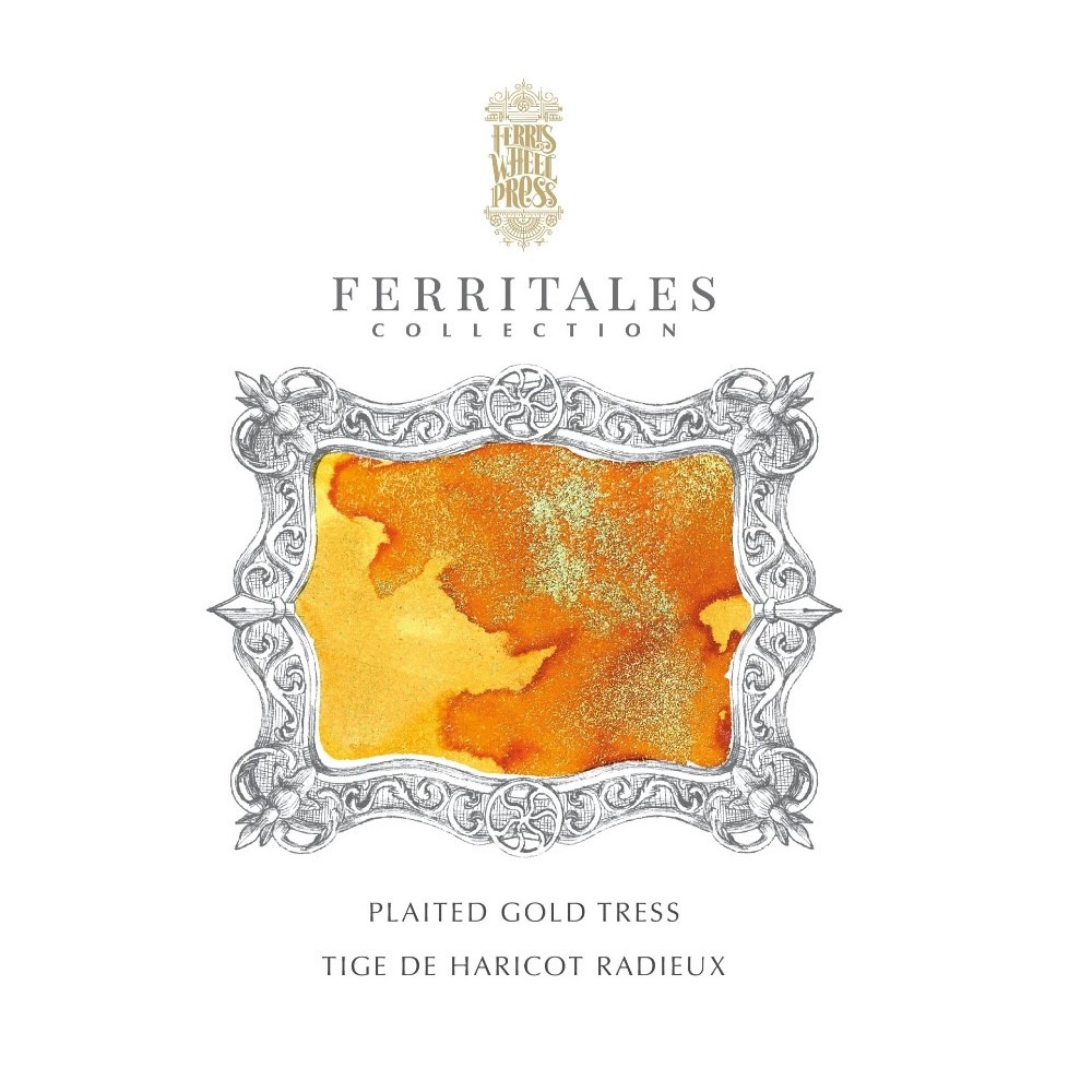 Calligraphy ink FerriTales - Ferris Wheel Press - Plaited Gold Tress, 20 ml