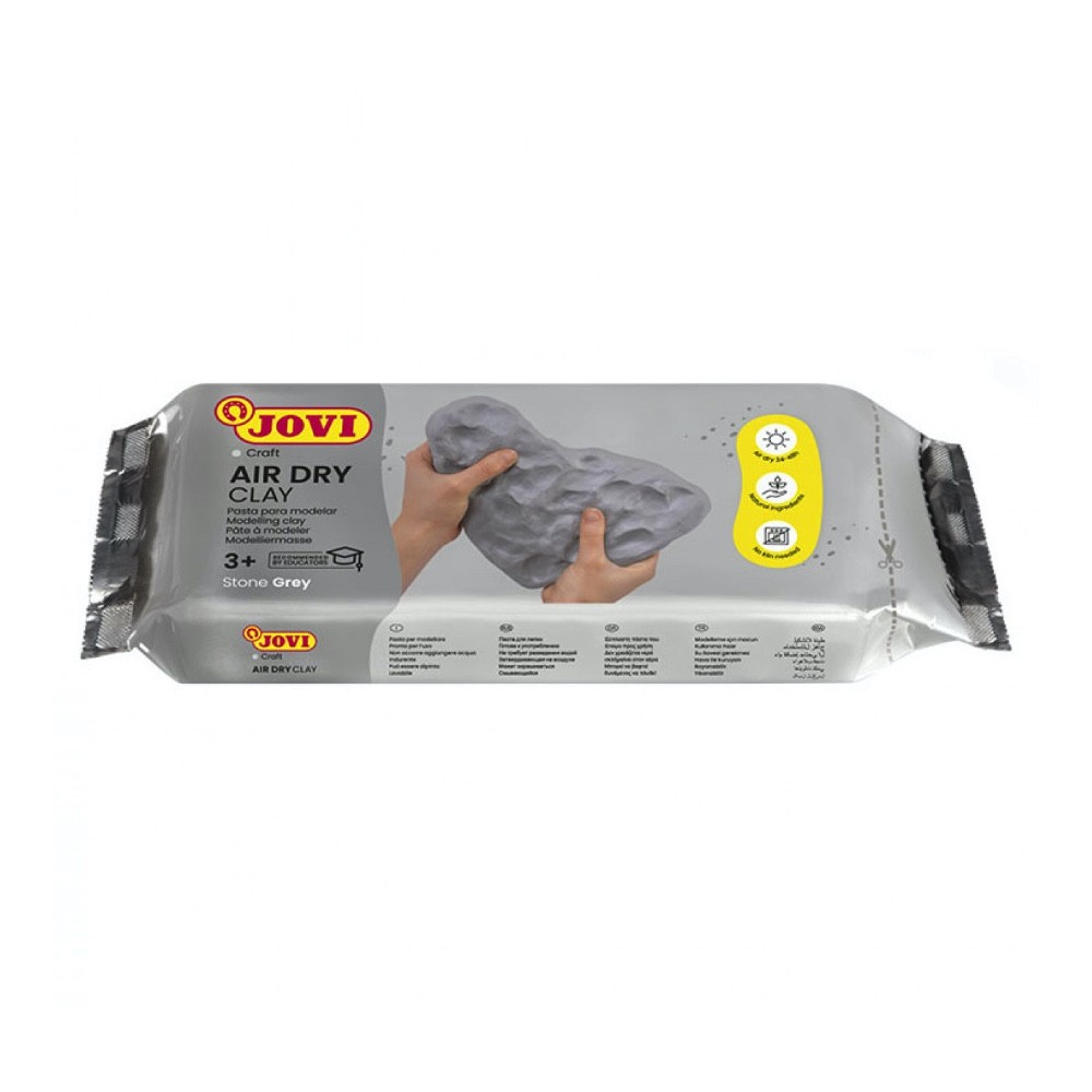 Air Dry Hardening Clay - Jovi - grey 250 g