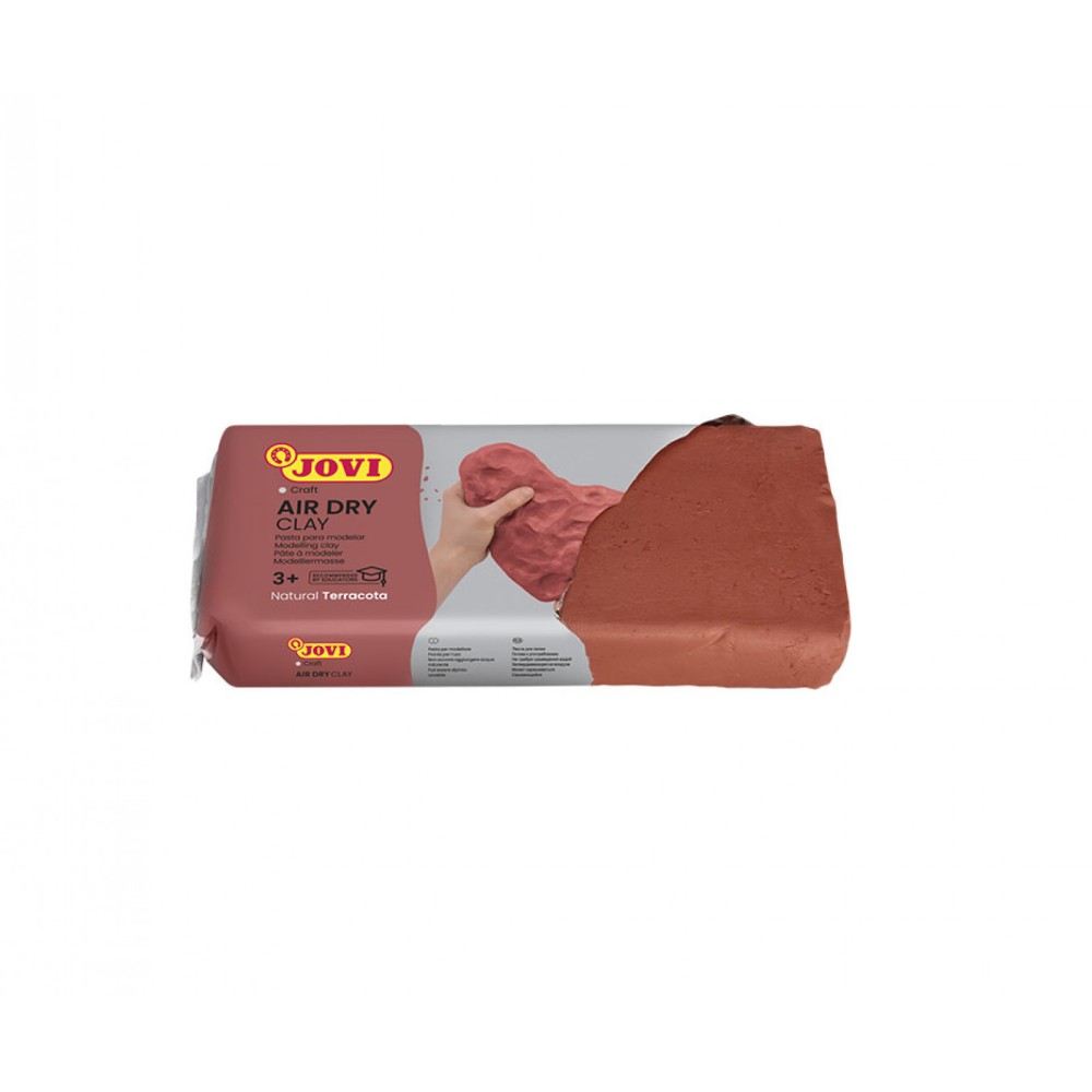 Air Dry Hardening Clay - Jovi - terracotta 250 g