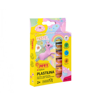 Modelling clay - Jovi - Pastel 6 colors x 15 g