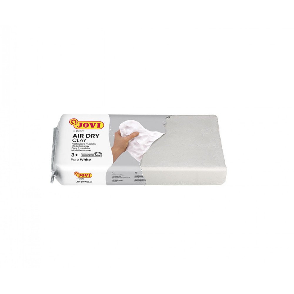 Air Dry Hardening Clay - Jovi - white 250 g