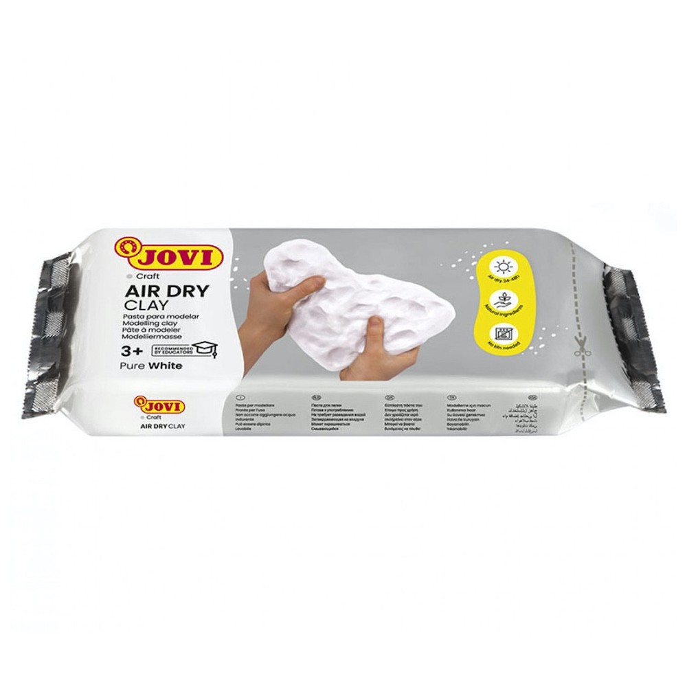Air hardening clay - Jovi - white 1 kg