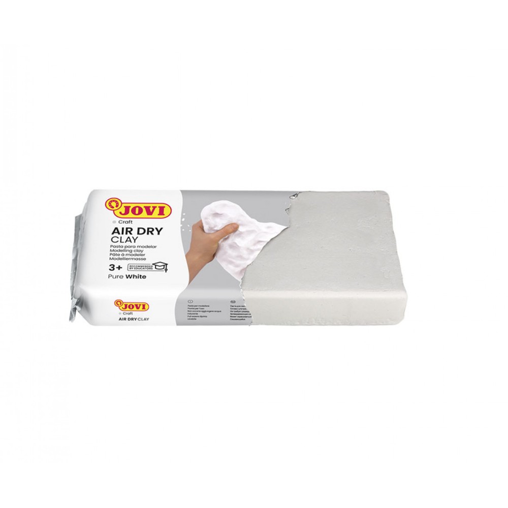 Air hardening clay - Jovi - white 1 kg