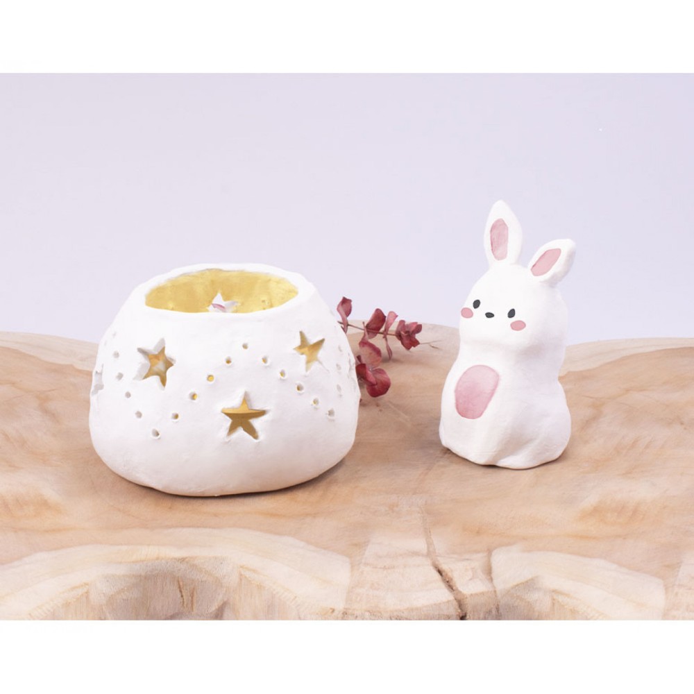 Air hardening clay - Jovi - white 1 kg