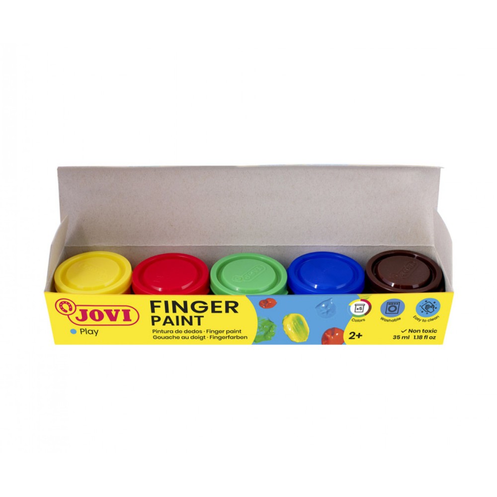 Finger paints - Jovi - 5 colors x 35 ml