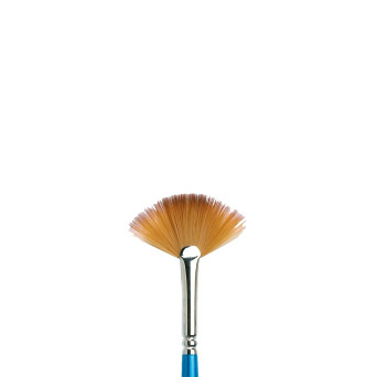 Fan, synthetic Cotman brush, series 888 - Winsor & Newton - short handle, no. 2