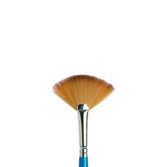 Fan, synthetic Cotman brush, series 888 - Winsor & Newton - short handle, no. 4
