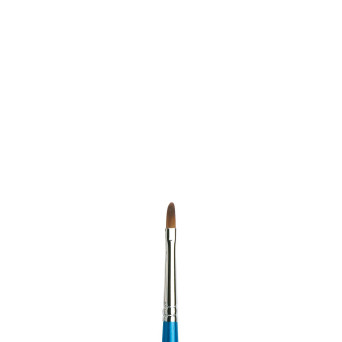 Pędzel koci język, syntetyczny Cotman, seria 668 - Winsor & Newton - krótka rączka, nr 1/8