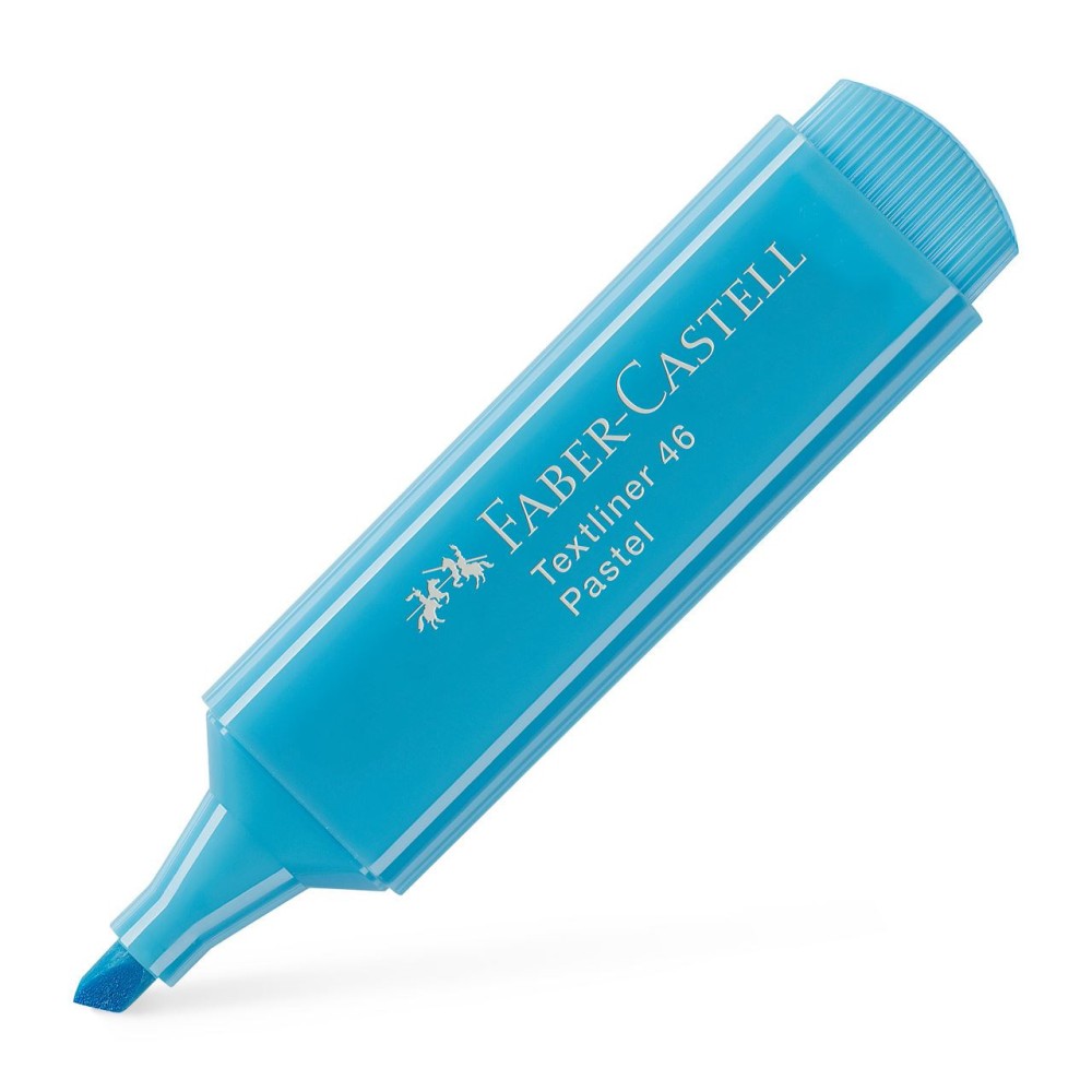 Pastel textliner, highlighter - Faber-Castell - Pale Blue