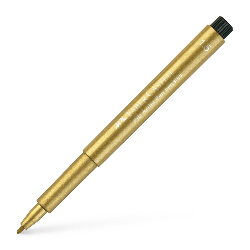 Pisak artystyczny Pitt Artist Pen - Faber-Castell - 250, Gold