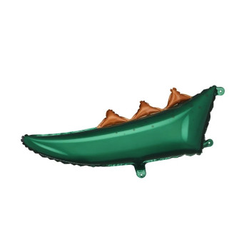 Balon foliowy Ogon Dinozaura - zielony, 35 x 79 cm
