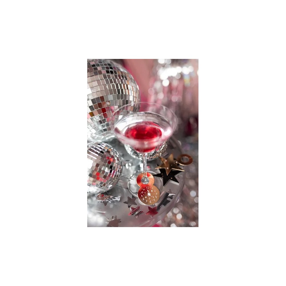 Drink tags Happy New Year - 6 pcs.