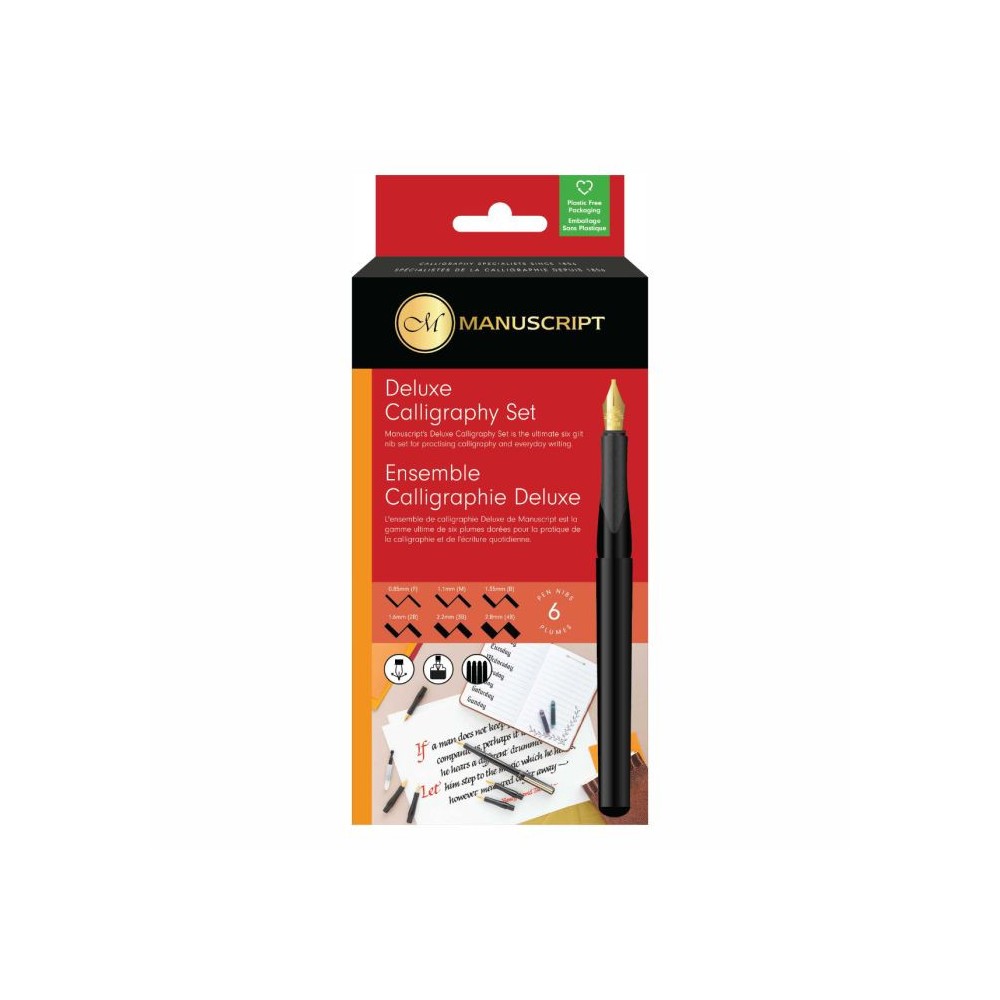 Zestaw do kaligrafii Deluxe Calligraphy Set - Manuscript