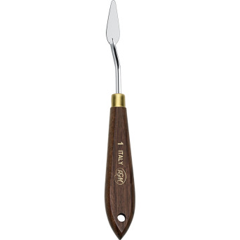 Painting spatula with wooden handle - RGM - no 1