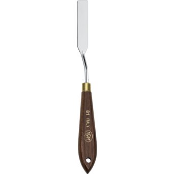 Painting spatula with wooden handle - RGM - no 81