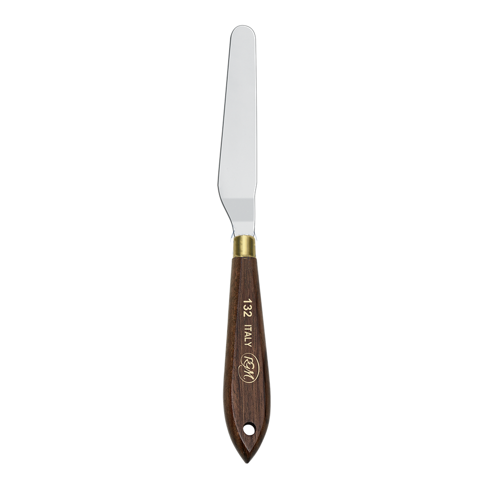 Painting spatula with wooden handle - RGM - no 132