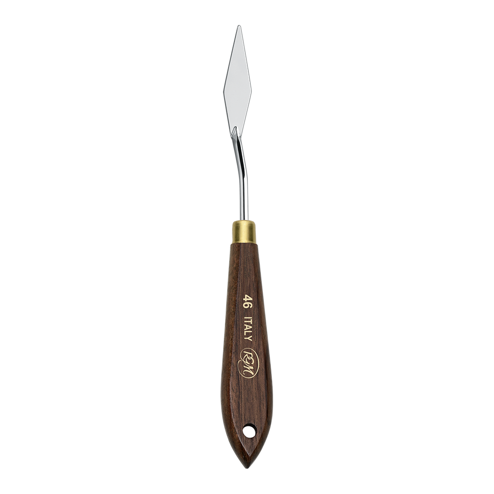 Painting spatula with wooden handle - RGM - no. 46