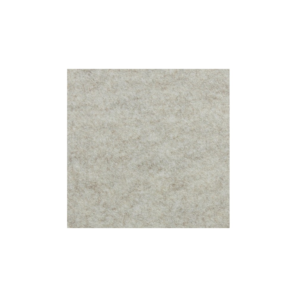 Filc wełniany A4 - melanżowy, ecru, 1 mm