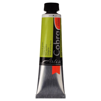 Cobra Artist oil paints - Cobra - 617, Yellowish Green, 40 ml
