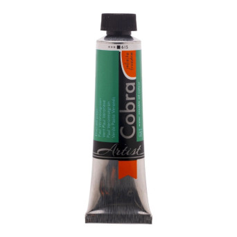 Farba olejna Cobra Artist - Cobra - 615, Emerald Green, 40 ml