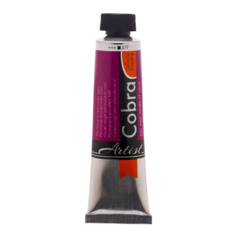 Cobra Artist oil paints - Cobra - 577, Permanent Red Violet Light, 40 ml