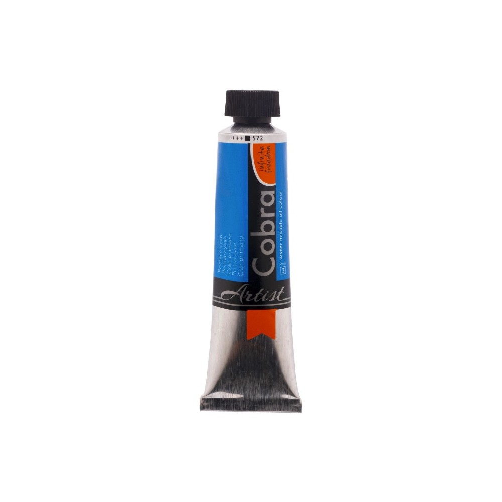 Cobra Artist oil paints - Cobra - 572, Primary Cyan, 40 ml