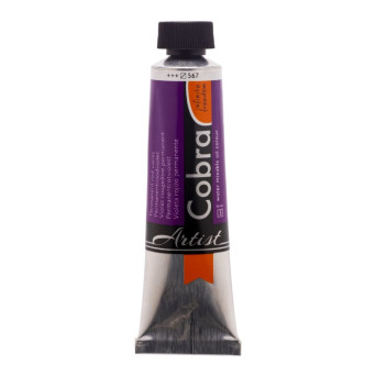 Farba olejna Cobra Artist - Cobra - 567, Permanent Red Violet, 40 ml