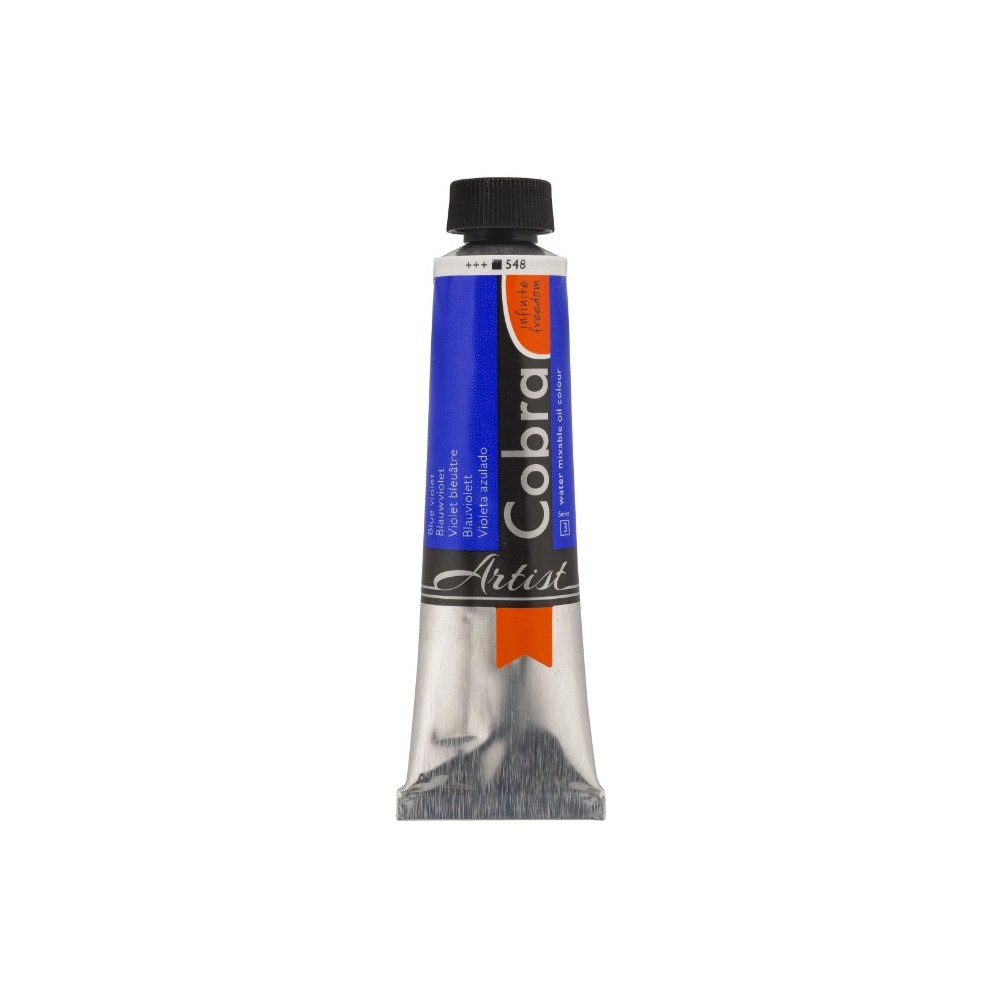 Farba olejna Cobra Artist - Cobra - 548, Blue Violet, 40 ml