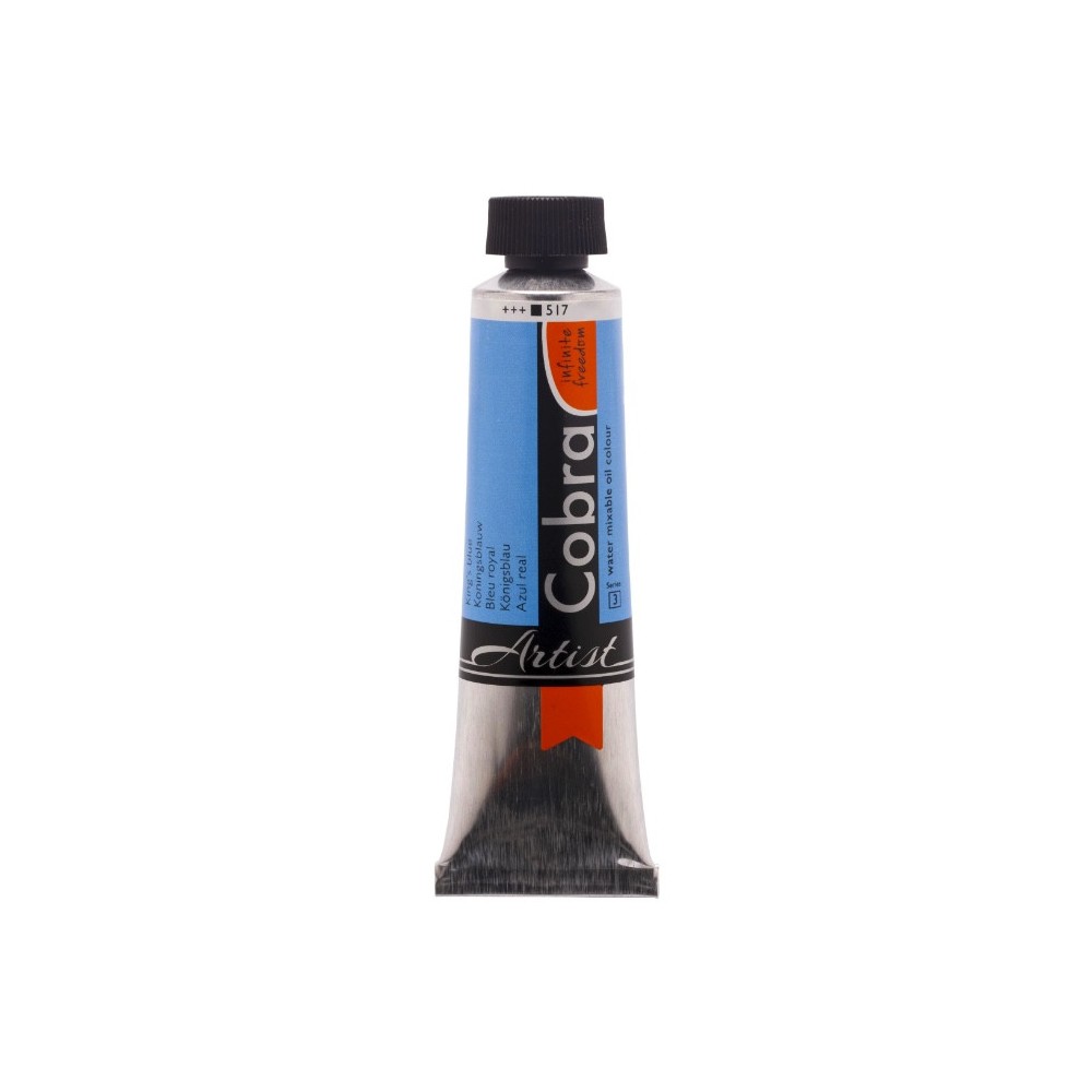 Farba olejna Cobra Artist - Cobra - 517, King's Blue, 40 ml