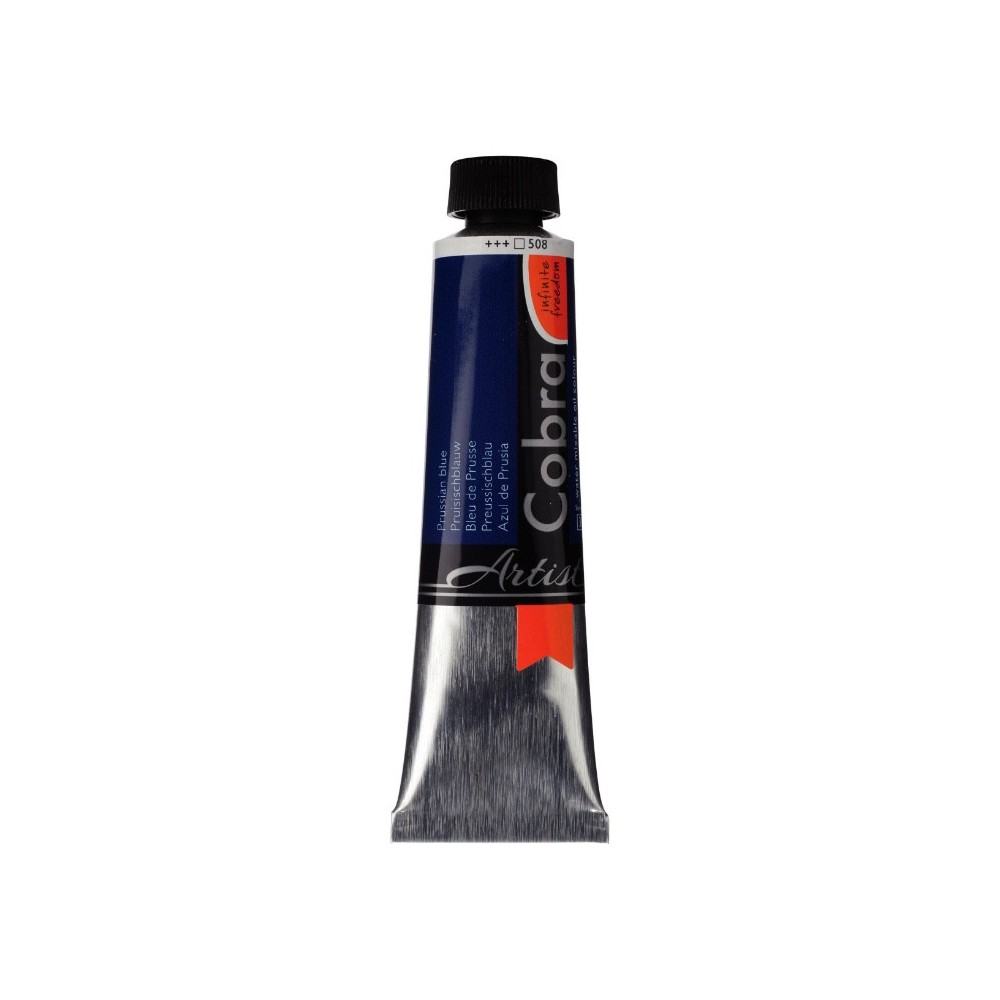 Cobra Artist oil paints - Cobra - 508, Prussian Blue, 40 ml