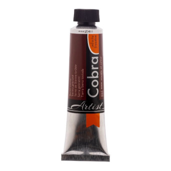 Cobra Artist oil paints - Cobra - 411, Burnt Sienna, 40 ml