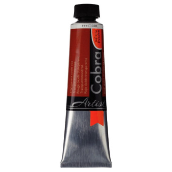 Cobra Artist oil paints - Cobra - 378, Madder Lake, 40 ml